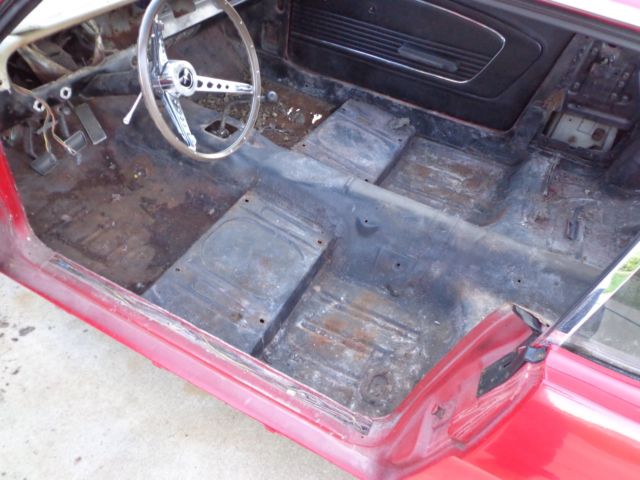 1966 Red Ford Mustang Coupe