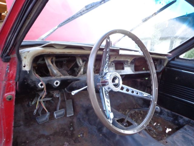 1966 Red Ford Mustang Coupe