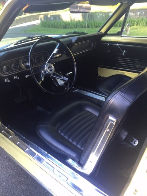 1966 Red Ford Mustang Convertible