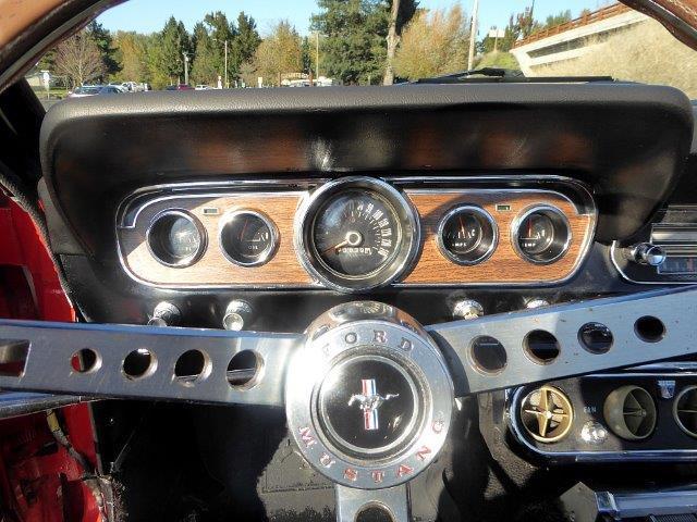 1966 Red Ford Mustang Convertible