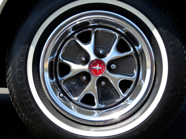 1966 White Ford Mustang Convertible