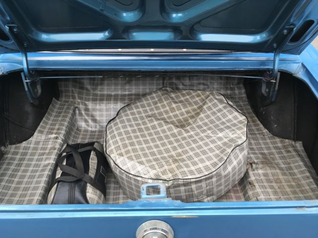 1966 Blue Ford Mustang Convertible