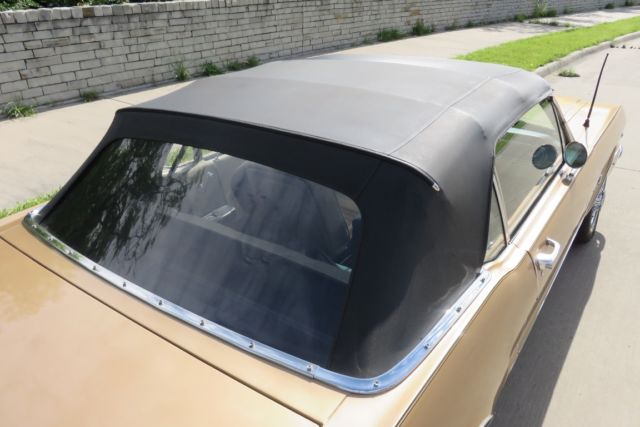 1966 Gold Ford Mustang Convertible