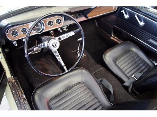 1966 Yellow Ford Mustang Convertible