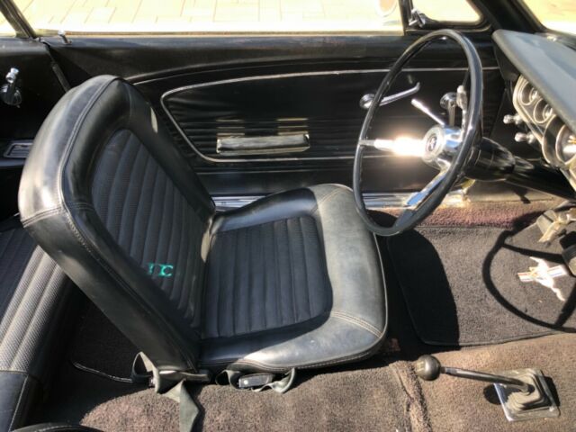 1966 Yellow Ford Mustang Convertible