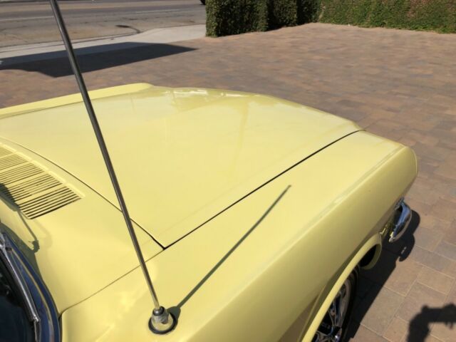 1966 Yellow Ford Mustang Convertible