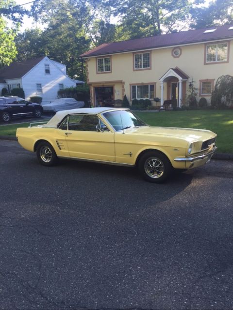 1966 Red Ford Mustang Convertible