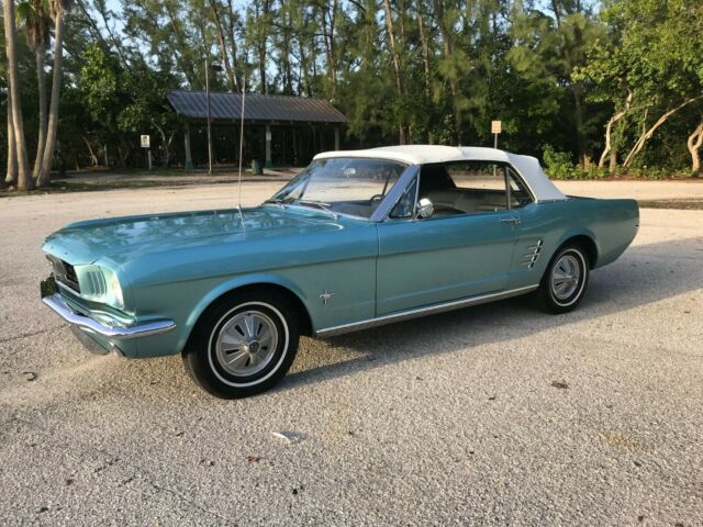 1966 Tahoe Turquoise Ford Mustang Convertible