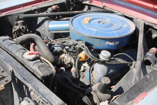 1966 Red Ford Mustang Convertible
