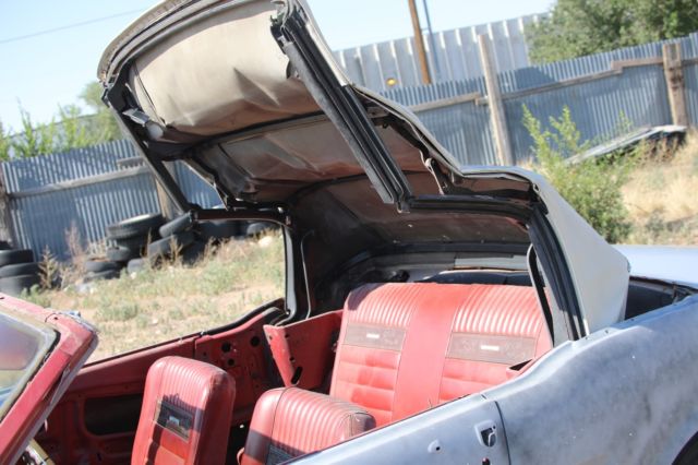 1966 Red Ford Mustang Convertible