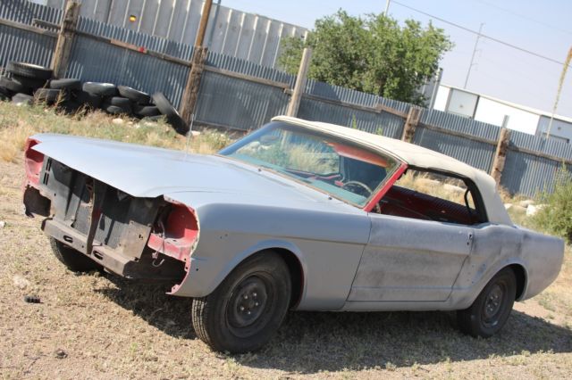 1966 Red Ford Mustang Convertible