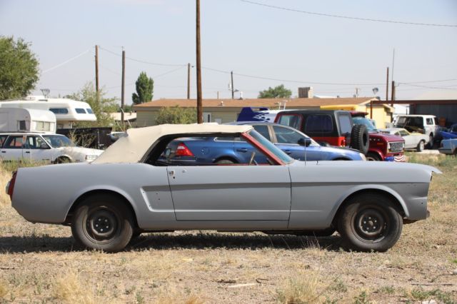 1966 Red Ford Mustang Convertible