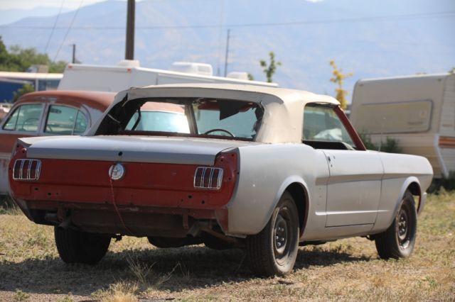 1966 Red Ford Mustang Convertible