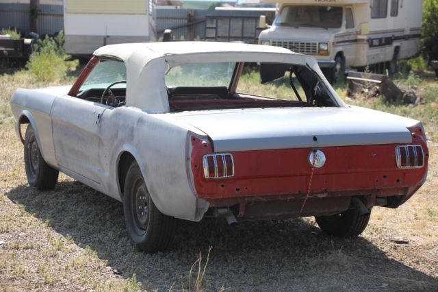 1966 Red Ford Mustang Convertible