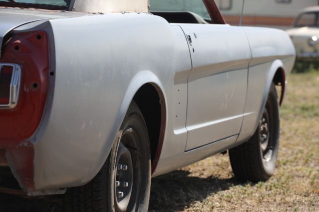 1966 Red Ford Mustang Convertible