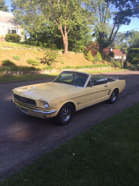 1966 Red Ford Mustang Convertible