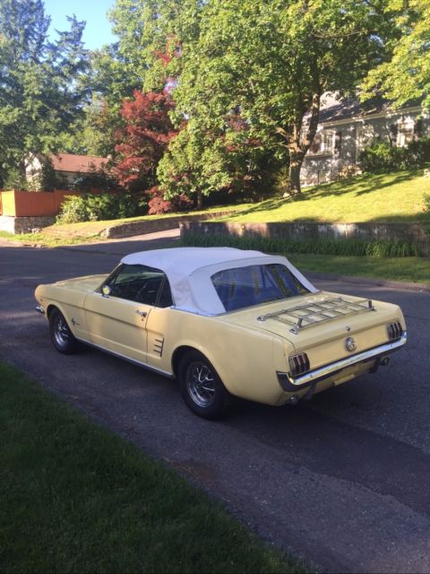 1966 Red Ford Mustang Convertible