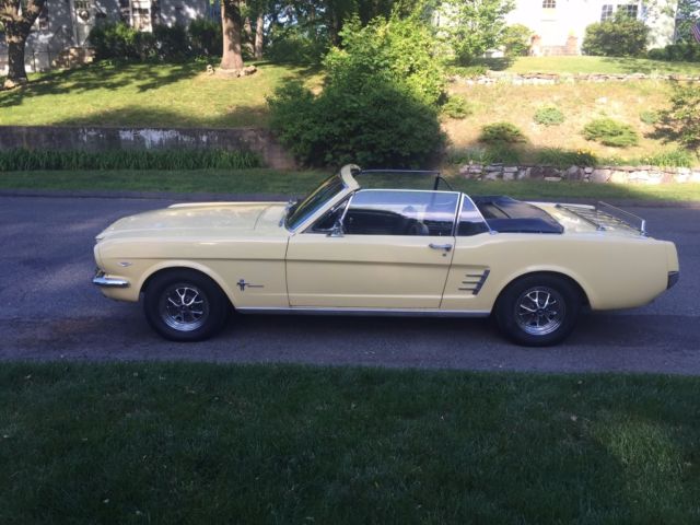1966 Red Ford Mustang Convertible