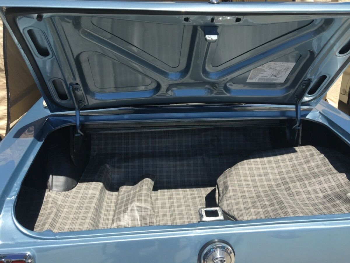 1966 Blue Ford Mustang