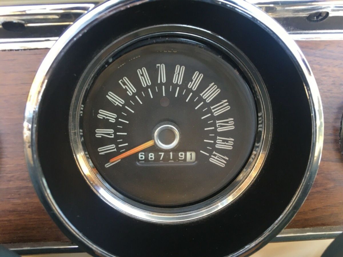 1966 Blue Ford Mustang