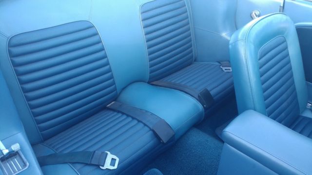 1966 Blue Ford Mustang Convertible