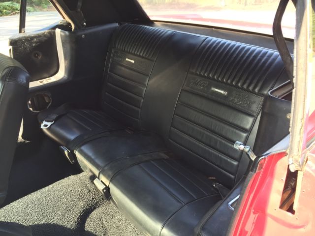 1966 Red Ford Mustang Convertible