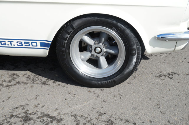 1966 White Ford Mustang Convertible