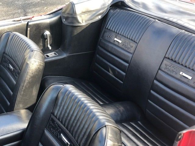 1966 poppy red Ford Mustang Convertible