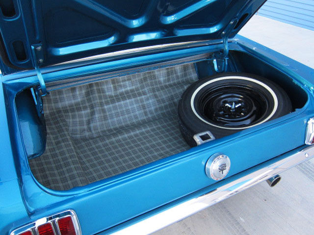 1966 Twilight Turquoise Ford Mustang Convertible