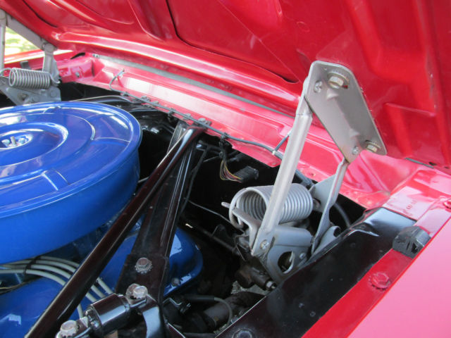1966 Red Ford Mustang Convertible