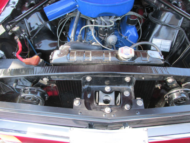 1966 Red Ford Mustang Convertible