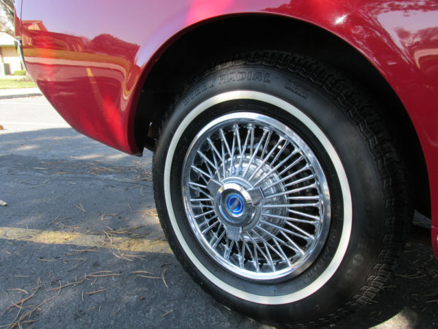 1966 Red Ford Mustang Convertible