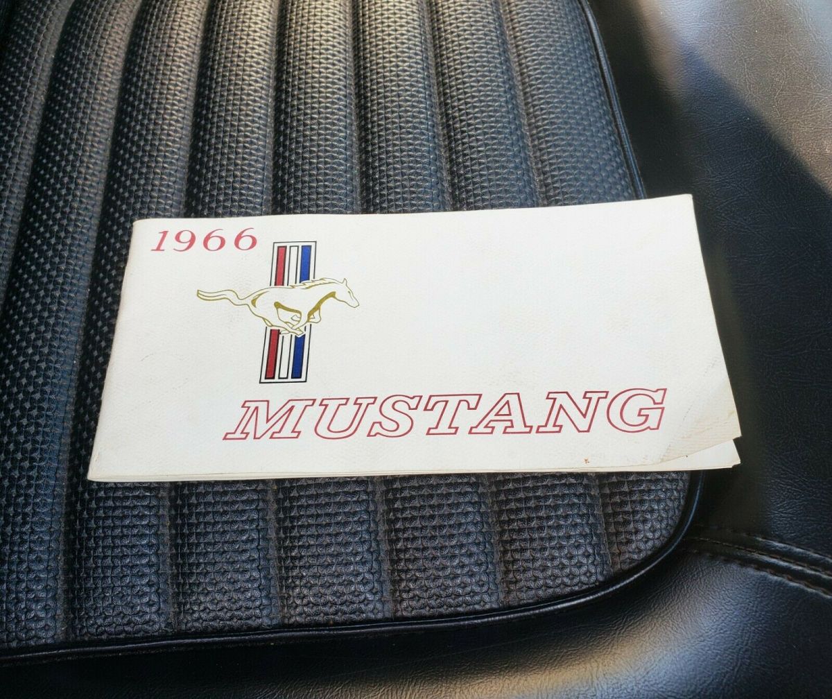 1966 Red Ford Mustang Convertible