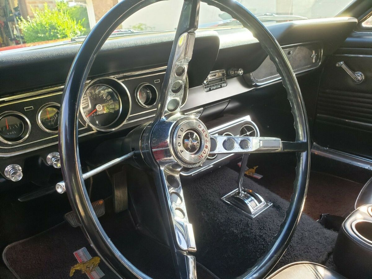 1966 Red Ford Mustang Convertible