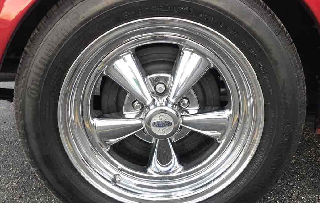 1966 Red Ford Mustang Convertible