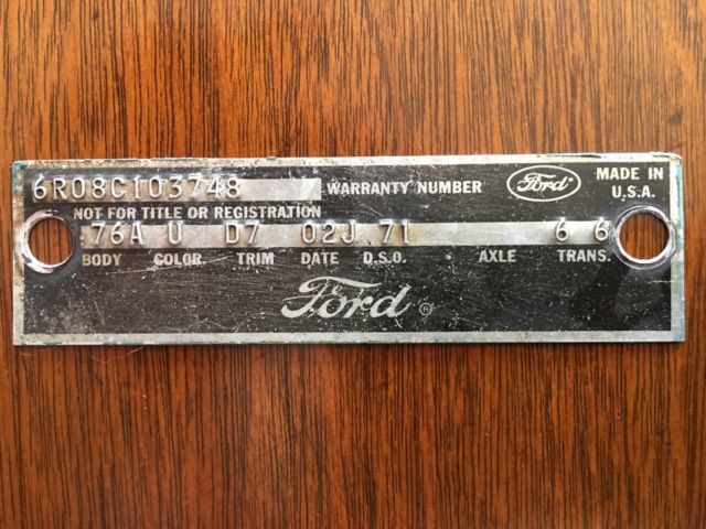 1966 Tahoe Teal Ford Mustang Convertible