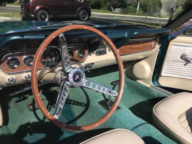 1966 Tahoe Teal Ford Mustang Convertible