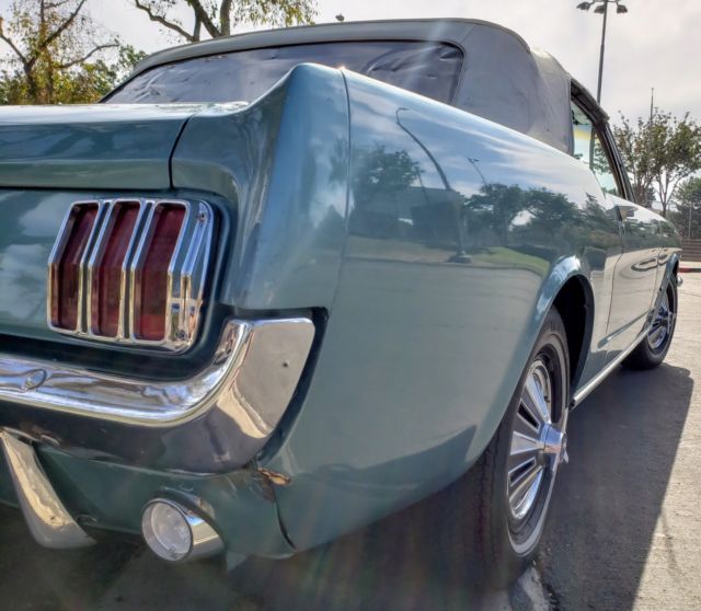 1966 Tahoe Teal Ford Mustang Convertible