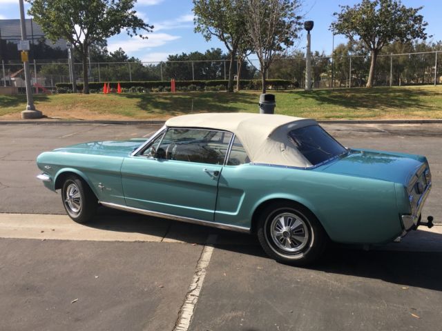 1966 Tahoe Teal Ford Mustang Convertible