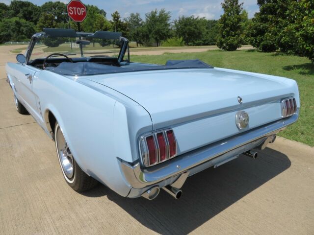 1966 Blue Ford Mustang Convertible