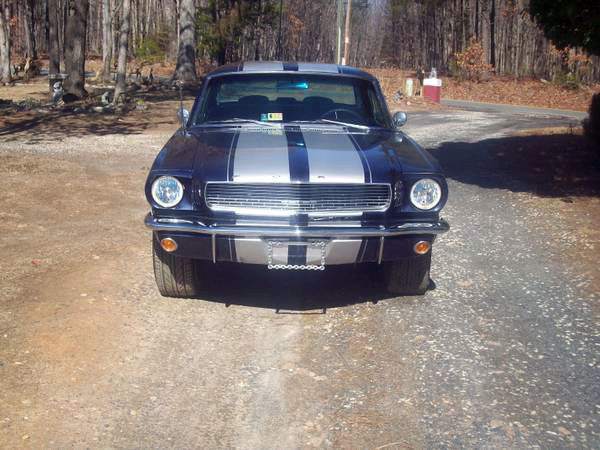 1966 Burgundy Ford Mustang Coupe