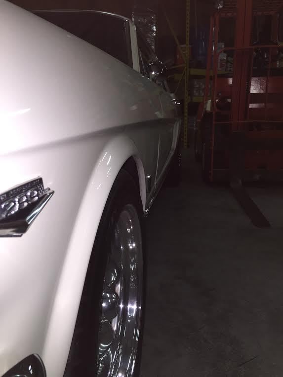 1966 White Ford Mustang Coupe