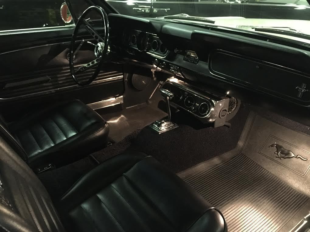 1966 White Ford Mustang Coupe