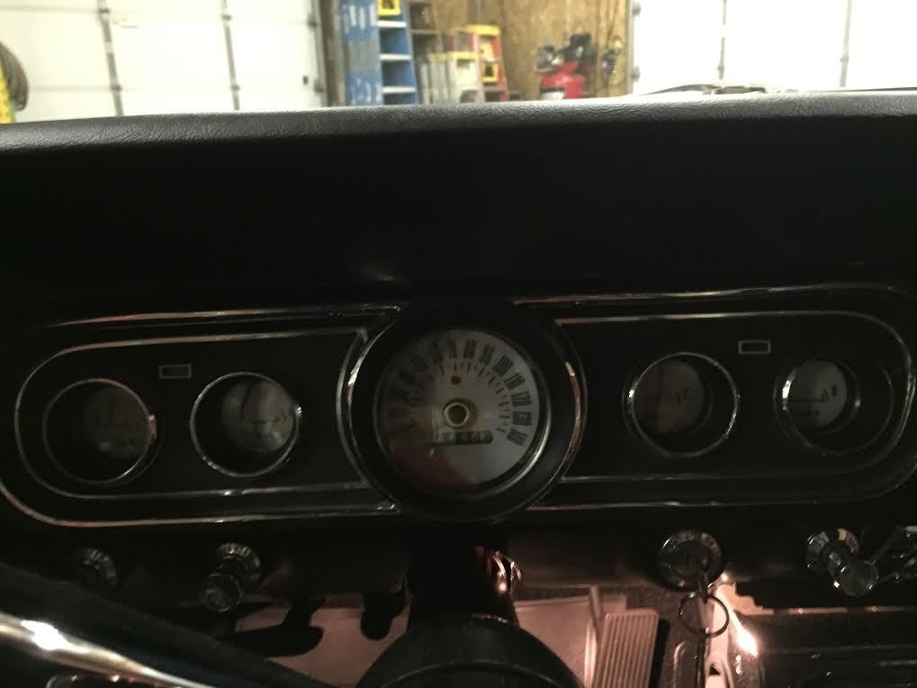 1966 White Ford Mustang Coupe