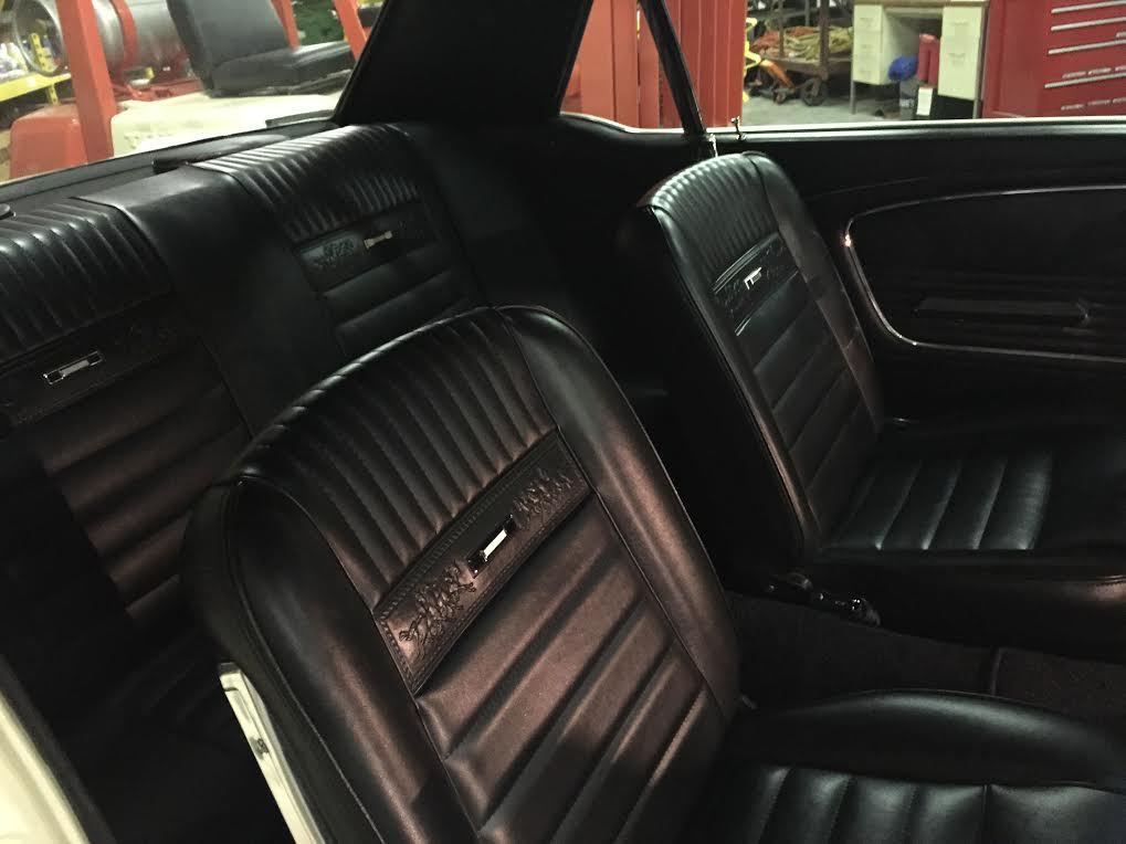 1966 White Ford Mustang Coupe