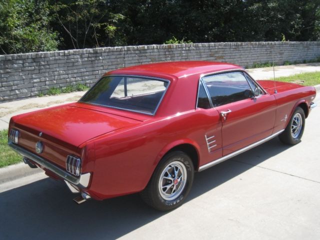 1966 Red Ford Mustang Coupe 289