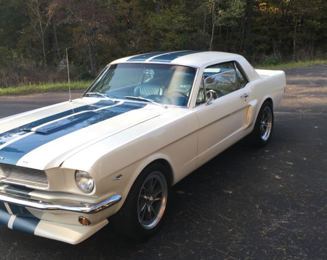 1966 White Ford Mustang Coupe