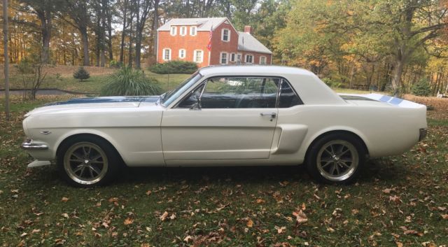 1966 White Ford Mustang Coupe
