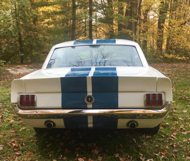 1966 White Ford Mustang Coupe