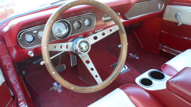 1966 Red Ford Mustang Coupe